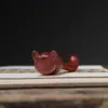 Rascador de Nariz Masajeador Creativo de Sándalo Rojo con Diseño de Conejo de Madera de Ciprés para Levantar la Mandíbula, Presionar las Sienes y Masaje de Puntos de Acupuntura, Regalo al por Mayor