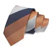 Bestseller transfronterizo, corbata estrecha para hombre de 6 cm, corbata de rayas casual, corbata para hombre hecha a medida, al por mayor en stock, muestra disponible en 7 días