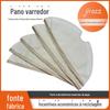 Adequado para pano de varredura de segunda geração para painço, acessórios para varredor de pedra, pano de esfregão S50 S51, pano de limpeza