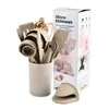 Directamente del Fabricante, Antiadherente, Resistente a Altas Temperaturas, Espátula y Cuchara de Silicona de Grado Alimenticio para Hornear, Juego de Cocina de 20 Piezas
