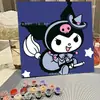 Pintura acrílica dibujos animados infantiles hecho a mano diy pintura al óleo digital pintura al óleo al por mayor verano graffiti decoración para colorear pintura para colgar