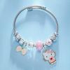 Pulseira de gato Panjia KT pulseira fofa doce de desenho animado pulseira de presente para amigas de live streaming transfronteiriça pulseira Panjia Dora