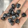 Colgante de piedra ojo de tigre amatista natural de 15 mm con agujero pasante corazón de melocotón amor para pulsera collar DIY accesorios al por mayor