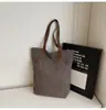 Bolsa de Hombro tipo Tote de Lona Estilo Coreano Gran Capacidad para Viajes de Negocios y Uso Diario Primavera y Verano Nuevo Estilo Perezoso para Estudiantes Universitarios
