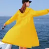 Ropa de Protección Solar para Mujer de Longitud Media Anti-UV Nuevo Estilo Verano 2023 Transpirable Estilo Coreano Holgado Súper Estilo Hada Delgado Abrigo Exterior