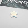Espelho estrela de cinco pontas DIY couro pequeno decorativo acessórios de cabelo infantil material capa de telefone móvel acessórios de beleza amor