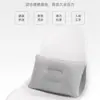 Almohada de viaje inflable PVC flocado cuadrada almohada inflable portátil almohada flocado almohada inflable para cuello almohada inflable para cintura
