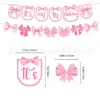 En Stock Demon Slayer Decoraciones para Fiesta de Cumpleaños de Niñas Tarjetas Colgantes Banners Toppers para Pasteles Set de Globos Tela de Fondo