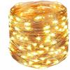 Fio de cobre LED luzes de corda à prova d'água caixa de bateria com controle remoto buquê de luzes de fio de cobre presente decoração de bolo feriado Natal luzes