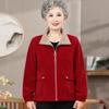 Ropa de otoño para abuelas de mediana edad y ancianas, nuevo abrigo de pana, chaqueta informal de estilo occidental para madres, ropa para ancianas