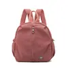 2026 Nueva Mochila Casual Ligera de Nylon de Gran Capacidad Mochila Escolar para Estudiantes para Mujeres Mochila de Viaje de Color Sólido