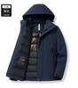 Chamarra Camel Hjcamel, Calidez Invernal Desmontable, Cubierta Exterior Gruesa a Prueba de Viento e Impermeable para Mujer, Combinación de Colores