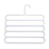 Perchero plegable para pantalones multifuncional multicapa colgador de pantalones mágico sin costuras para el hogar artefacto de almacenamiento para armario colgador de pantalones