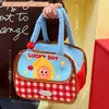 Bolsa de almoço original Tengyi, bolsa de lancheira portátil, bolsa de almoço para trabalhadores de escritório, bolsa de lancheira isolada com folha de alumínio para café da manhã, grande capacidade