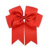6 polegadas Rib Ribbon Fishtail Fita Dupla Laço Grampo de Cabelo Acessórios de Cabelo para Crianças Grampo de Cabelo 672
