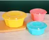 Caixa de Embalagem para Pesca de Frutas, Copo Descartável para Bolinho de Arroz Glutinoso com Gelo, Caixa para Bolas de Taro, Embalagem para Sobremesas, Tigela Especial para Pó de Gelo Comercial Atacado