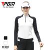 PGM Golf Manga Larga para Mujer Otoño e Invierno Nuevo Alta Elasticidad Cálido Camiseta Versátil Adelgazante Vestido de Golf para Mujer