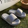 Pantuflas de EVA Gruesas y Transpirables para Mujer para Uso en Casa en Interiores, Antideslizantes, Resistentes a Olores, Adecuadas para Baño y Uso en Exteriores, Sandalias para Hombre al por Mayor, Duraderas