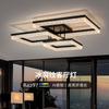 Lámpara de Sala de Estar con Grietas de Hielo Moderna Simple Elegante Protección Ocular Lámpara de Techo 2025 Nuevo Paquete de Iluminación para Dormitorio Principal Comedor