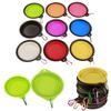Tigela Dobrável para Cães Pet Tigela Dobrável para Cães para Exterior Tigela Universal Doméstica para Gatos e Cães Tigela Dobrável para Animais de Estimação Atacado