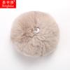 Bola de pelo de conejo de 5-6 cm, colgante de joyería de primavera, accesorios para tocados, accesorios de bricolaje, accesorios para tocados, venta al por mayor