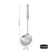 Utensílios de Cozinha de Aço Inoxidável 304, Espátula, Concha de Sopa, Espátula de Cozinha, Escorredor de Cozinha, Espátula, Espátula de Cozinha, Conjunto de Seis Peças