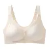 Sujetador de maternidad de cierre frontal, talla grande, sin varillas, diseñado para mujeres, con efecto push-up, específicamente para mujeres mayores, proporcionando elevación y modelado, y corrigiendo el pecho lateral