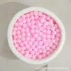 Bolas Oceánicas Espesadas Masticables al por Mayor, Grado Alimenticio, No Tóxicas, Inodoras, Bolas para Alberca de Jardín de Infancia, Juguetes de Baño para Bebé