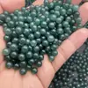 Jadeíta Azul Imitación Tipo Hielo Flor Flotante de Agua Cuentas Sueltas DIY Hecho a Mano Cuentas Redondas Pulsera de Perlas Semi-Terminada Joyería al por Mayor