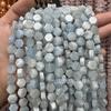 Cristal de água-marinha natural Tianhe pedra apatita hexagonal contas soltas diy pulseira colar jóias atacado