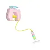 Novo brinquedo de gato transfronteiriço, brinquedo de gato autônomo, brinquedo de animal de estimação bola yo-yo, brinquedo de gato, suprimentos para animais de estimação