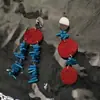 Pendientes Únicos y Sofisticados con Colores Contrastantes, Accesorios de Moda Tendencia para Novias, Batas de Mañana, Vestidos de Noche y Pasarelas