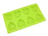 Molde de silicone comestível para bolo 3D de amor com 8 peças, molde para gelatina e doces, molde 3D para sabonete artesanal, molde para bolo