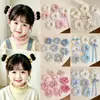 Scrunchies Doces Infantis para Meninas, Elásticos de Alta Elasticidade para Rabos de Cavalo, Laços de Cabelo Fofos e Acessórios de Cabelo