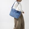 Bolsa Grande de Capacidad para Mujer 2026 Verano Nuevo Estilo Coreano Bolsa de Pana Versátil Casual Bolso de Hombro Cruzado