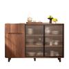 Aparador Simple Gabinete Sala de Estar Gabinete de Almacenamiento Integrado Gabinete Estilo Chino Nuevo Almacenamiento de Pared Gabinete de Té Gabinete Bar de Té Gabinete Comedor