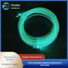 Fibra Óptica Super Brilhante Tira Guia de Luz Super Brilhante 2,5mmLED Emitindo Luz Roupa de Dança Fluorescente Tira Guia de Luz Fria Decorativa