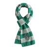 Bufanda Azul Cálida y Gruesa Bufanda para Hombre y Mujer Invierno Cálido Bufanda Simple a Rayas con Etiqueta Bufanda Cálida de Invierno