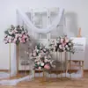 Nuevo Set de Guías de Camino de Flores para Boda Adornos Flores Decoración de Boda Decoración de Centro Comercial Sala de Exposiciones