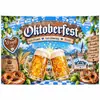 Telón de fondo nuevo y popular para Oktoberfest transfronterizo, diseño de jarra de cerveza impreso en alta definición, telón de fondo festivo para decoración de fiestas, tela colgante
