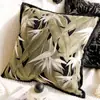 Cojín Decorativo Verde Estilo Francés Vintage para Sofá Cojín para Respaldo de Ventana Abuhardillada Sala de Estar Dormitorio Estilo Wabi-Sabi Funda de Cojín