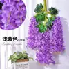 Flores Artificiais de Glicínia, Penduricalhos Falsos de Buganvília, Flores de Trepadeira para Decoração de Casamento Interna e Externa, Flores de Seda, Adereços para Fotografia
