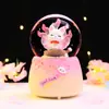 Nova Princesa dirigindo para o castelo de princesa dos sonhos caixa de música de desenho animado bola de cristal bola de água criativa enfeites de decoração de mesa