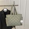 Bolsa de Algodão Estilo Coreano Feminina 2025 Nova Acolchoada Grande Capacidade Bolsa Tiracolo Tote Bag para o Trabalho Compras Bolsa de Ombro