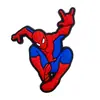 Nova Série do Homem-Aranha Desenho Animado Crocs Charms Flores para Sapato Divertidas Sandálias DIY Chinelos Acessórios Venda Quente Transfronteiriça