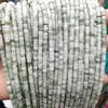 2 cuentas espaciadoras de cristal de ágata de piedra natural de 4 mm, cuentas sueltas para joyería semiacabada, accesorios disponibles al por mayor