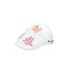 Gorra de Visera Estilo Japonés Gato Lindo para Mujer Y2K Versátil Adelgazante Facial Boina Retro Circunferencia de Cabeza Grande Gorra de Pintor Moderna