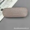 Estuche de Metal para Gafas, Antipresión, Tela de Lino, Marco Metálico, Caja de Almacenamiento para Gafas de Miopía y Gafas de Sol, Personalizable con Logo, Fabricante