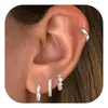Amazon Transfronterizo Nuevo Set de Cuatro Pendientes para Viajes al Trabajo, Uso Diario, Estilo Fresco, Moda de Vacaciones, Lindo Retro para Mujeres