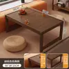 Mesa Pequeña para Ventana Abuhardillada China de Casa Mesa de Balcón Tatami Mesa de Ventana Abuhardillada Mesa de Café Mesa Kang Mesa Baja de Comedor Mesa de Té Escritorio de Noche